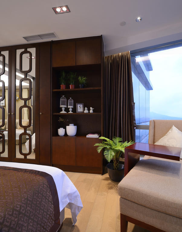 Yousu Hotel & Apartment Nanjing Xuanwu Lake Jinmao Plaza Branch Zimmer foto