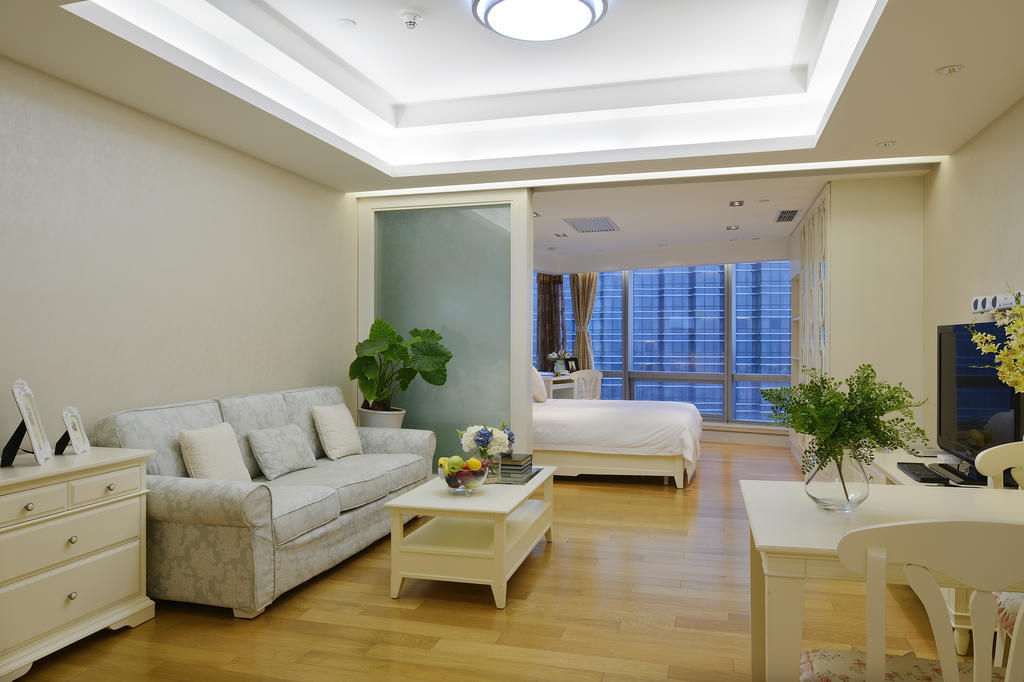 Yousu Hotel & Apartment Nanjing Xuanwu Lake Jinmao Plaza Branch Zimmer foto